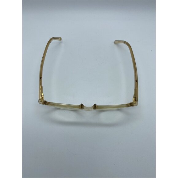 Banana Republic Eyeglasses Cassidy GAW Gold Clear Cat Eye Round 140 mm - Picture 2 of 12